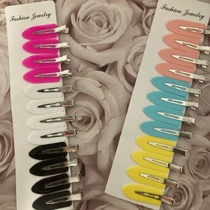 Hair clips no crease